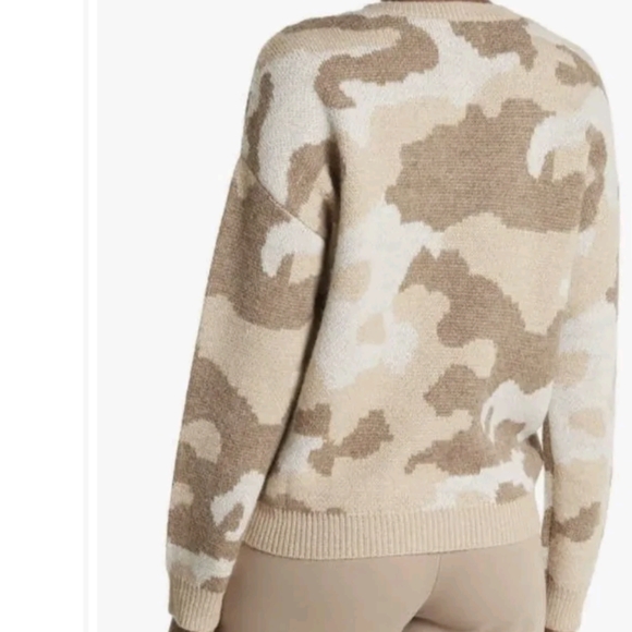 LUCKY BRAND Camo Print Sweater - Picture 3 of 8